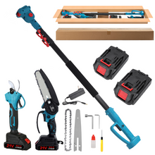 Naložite sliko v pregledovalnik galerije, Orodja za programe teleskopski nabor akusov: žage in škarje za veje - 240cm