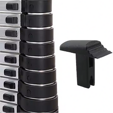 Naložite sliko v pregledovalnik galerije, Zložljive teleskopske aluminijaste lestve - 3,8 m