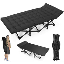 Naložite sliko v pregledovalnik galerije, Zložljiva kampa z vzmetnico