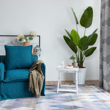 Naložite sliko v pregledovalnik galerije, Umetna rastlina – puščica z velikimi listi, višina 110 cm