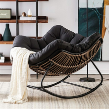 Naložite sliko v pregledovalnik galerije, XXL nordijski fotelj za zibanje