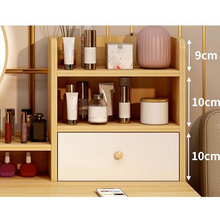 Naložite sliko v pregledovalnik galerije, Minimalistična nordijska toaletna mizica