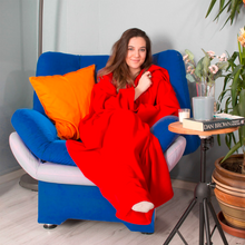 Naložite sliko v pregledovalnik galerije, Odeja s polnimi rokavi za telo