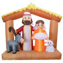 Naložite sliko v pregledovalnik galerije, Parcela z LED napihljivo osvetlitvijo 1,8 m