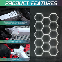 Naložite sliko v pregledovalnik galerije, LED razsvetljava Hexagon - komplet 14 elementov