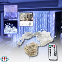 Naložite sliko v pregledovalnik galerije, Premium božična LED zavesa – 3 × 2 m