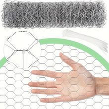 Naložite sliko v pregledovalnik galerije, Fleksibilna mrežasta ograja za kokošnjak – 25 m dolžine