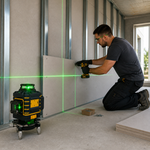 Naložite sliko v pregledovalnik galerije, Profesionalni laser devet 4D – 16 vrstic 360 ° (zeleni laser)