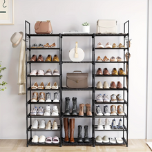 Naložite sliko v pregledovalnik galerije, Večnamenska polica za čevlje in jakne – Stabilna