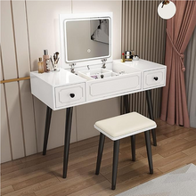 Naložite sliko v pregledovalnik galerije, Toaletna mizica z zložljivim ogledalom