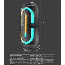 Naložite sliko v pregledovalnik galerije, ABS-2403 prenosni Bluetooth zvočnik