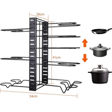 Naložite sliko v pregledovalnik galerije, Stojalo za lonce in pokrove