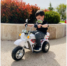 Naložite sliko v pregledovalnik galerije, Električni policijski motocikel za otroke