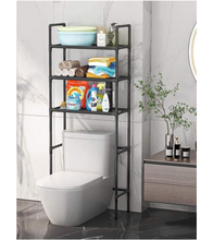 Naložite sliko v pregledovalnik galerije, Stalak nad WC-jem s 3 nivoji