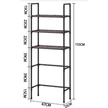 Naložite sliko v pregledovalnik galerije, Stalak nad WC-jem s 3 nivoji