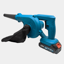 Naložite sliko v pregledovalnik galerije, Akumulatorski pihalnik listja/sesalnik z dvema baterijama