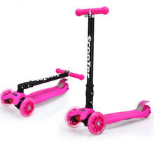 Naložite sliko v pregledovalnik galerije, Povečava – Otroški romobil z LED kolesi za otroke