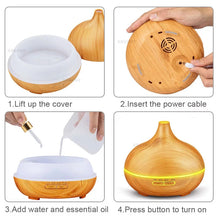 Naložite sliko v pregledovalnik galerije, Aroma difuzor s prostornino 500 ml