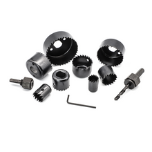 Naložite sliko v pregledovalnik galerije, 11-delni set svedrov za les in plastiko