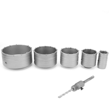 Naložite sliko v pregledovalnik galerije, Krona za vrtanje betona: 125 mm, 100 mm, 80 mm, 65 mm, 40 mm