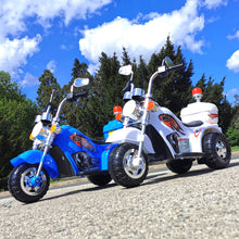 Naložite sliko v pregledovalnik galerije, Električni policijski motocikel za otroke