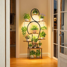 Naložite sliko v pregledovalnik galerije, Večnamenska polica za rastline – 9 ravni
