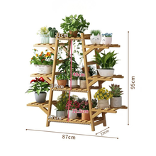Naložite sliko v pregledovalnik galerije, 8-stopenjski rastlinski stojalo – za notranjo in zunanjo uporabo
