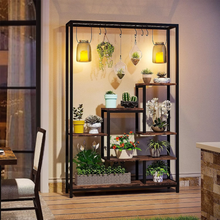 Naložite sliko v pregledovalnik galerije, Rastlinski stojalo – 5 ravni z visečimi kavljemi
