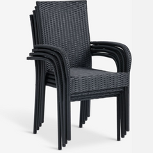 Naložite sliko v pregledovalnik galerije, Vrtna garnitura za 4 osebe – RATTAN CLASSIC
