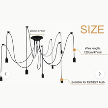 Naložite sliko v pregledovalnik galerije, Modern viseči lestenec
