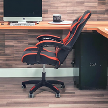 Naložite sliko v pregledovalnik galerije, Višinsko nastavljiv gaming stol
