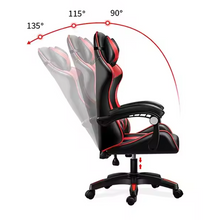 Naložite sliko v pregledovalnik galerije, Višinsko nastavljiv gaming stol
