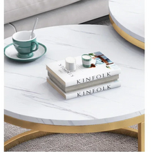 Naložite sliko v pregledovalnik galerije, Stoliči za kavo iz imitacije marmorna
