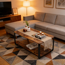 Naložite sliko v pregledovalnik galerije, Sodobna nizka dnevna soba s polico
